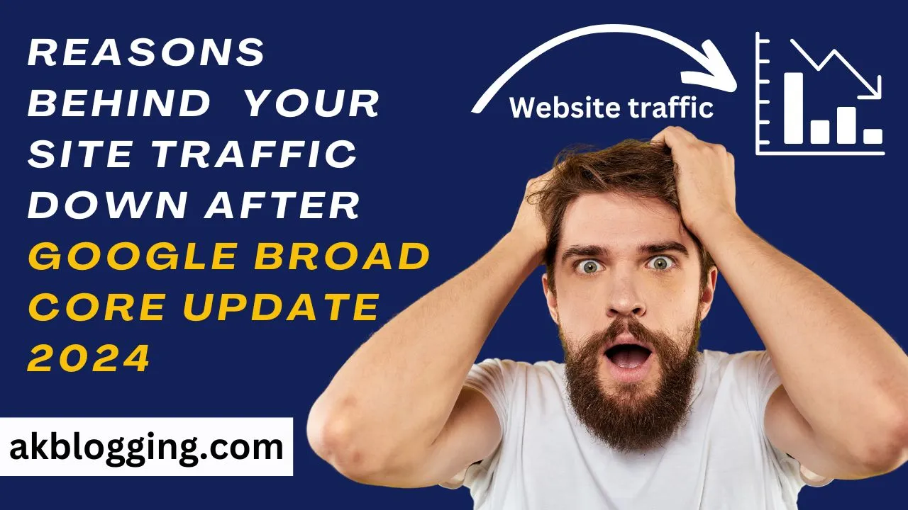 reasons behind site traffic down